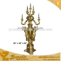 casting gold bronze statue of figure lamps for home decoration